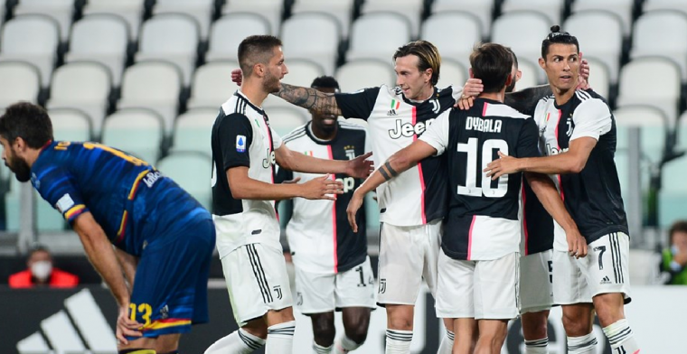 Scorende De Ligt draagt bij aan ruime overwinning van Juventus