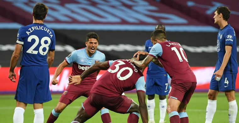 Chelsea laat het liggen: West Ham stunt en zet spannende Premier League-climax in