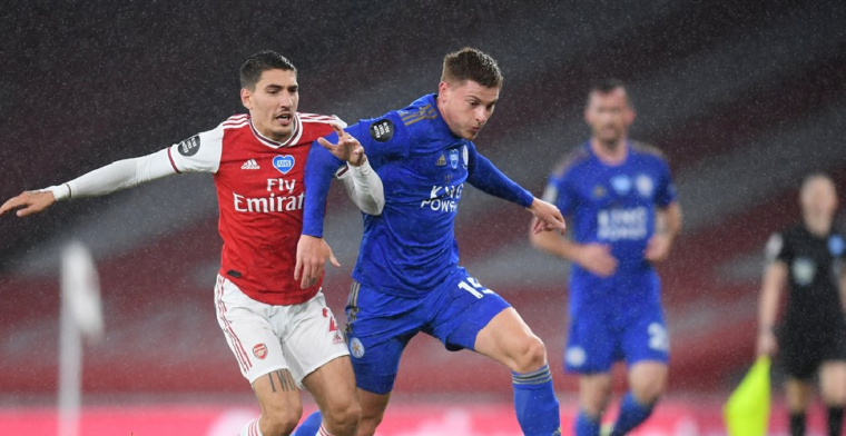 Vardy redt punt voor Leicester City en beëindigt sterke reeks van Arsenal