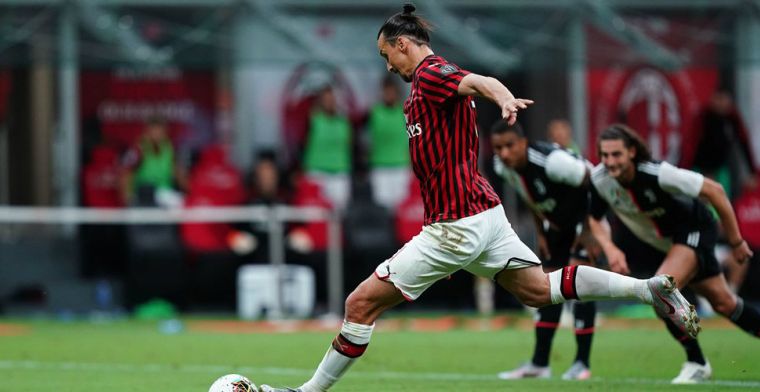Ibrahimovic aast op vertrek bij AC Milan: Ik ben geen Europa League-speler