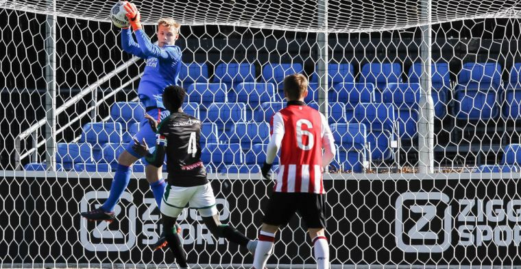 'Belgische doelman volgend seizoen onder de lat bij Jong PSV'