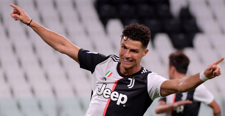 Matig Juventus dankt Ronaldo en zet megastap richting landstitel