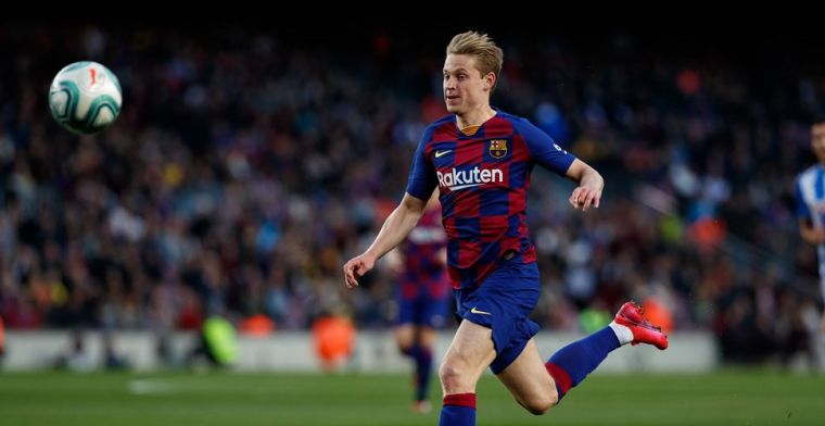 De Jong verwachtte meer van eerste jaar bij Barça: Vijfenhalf of zes, zoiets?
