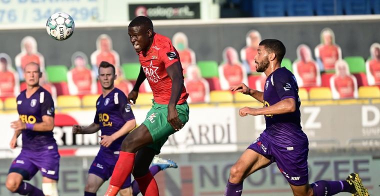 Noubissi schiet Beerschot met twee doelpunten voorbij KV Oostende