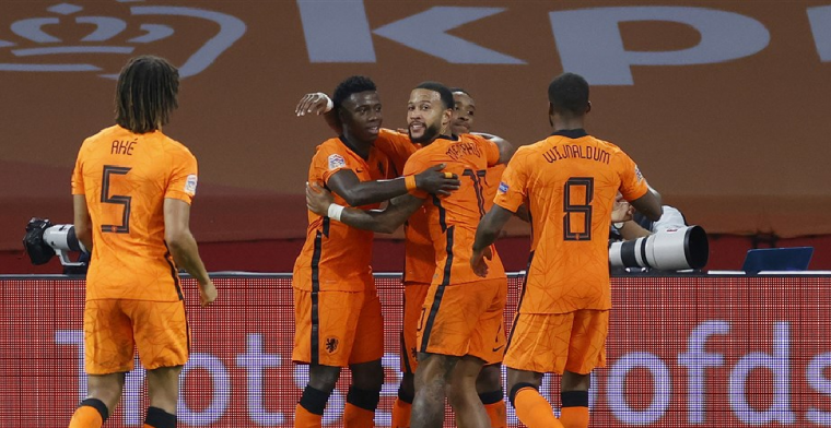 Nederland overtuigt niet, maar begint Nations League wel met winst tegen Polen