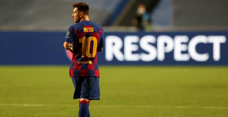 'Messi staat voor het eerst na jawoord op trainingsveld van FC Barcelona'