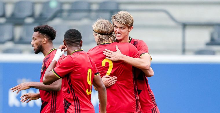Jonge Rode Duivels steken hand uit naar EK na vlotte winst tegen Duitsland