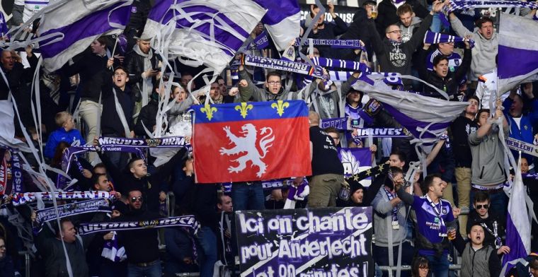 'Mauves Army boycot terugkeer naar Anderlecht en trekt niet naar het stadion'