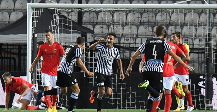 PAOK verrast en schakelt Benfica uit na eigen doelpunt Vertonghen
