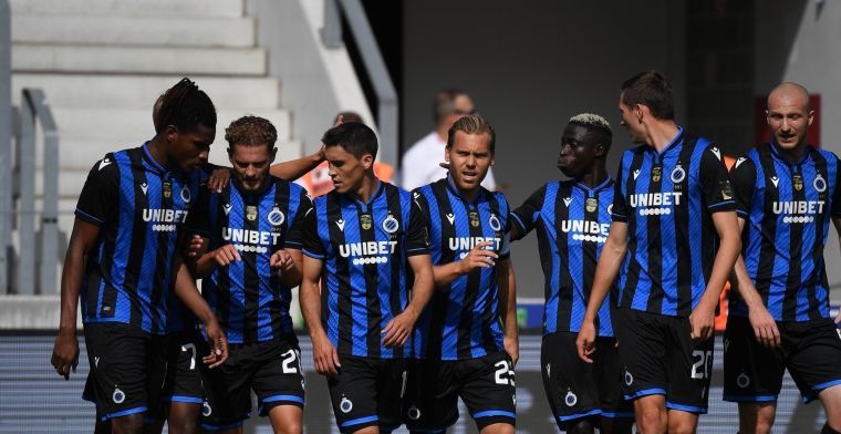 Club Brugge vernedert Zulte Waregem en schuift op in het klassement