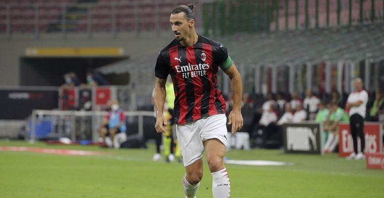 Ibrahimovic schiet Milan eigenhandig langs Bologna, Saelemaekers valt in