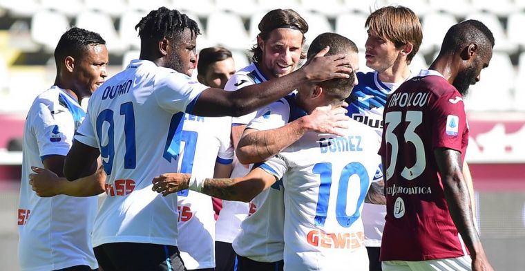 Atalanta zet doelpuntenmachine weer aan, Torino slachtoffer van dienst