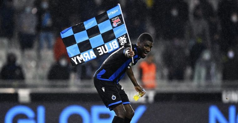 Club Brugge is 'ploeg van 't stad', Mata viert dat met vlag in middenstip