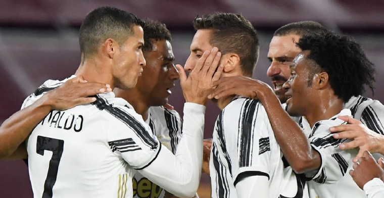 Ronaldo helpt tienkoppig Juventus nog aan punt tegen AS Roma