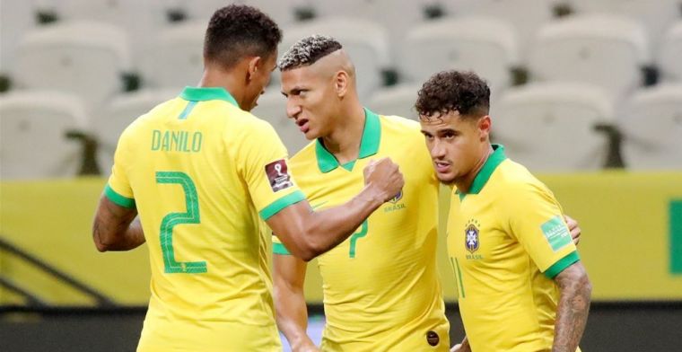 Brazilië en Colombia beginnen met overtuigende zege aan WK-kwalificatie