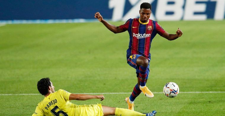 Rijzende Barça-ster Fati sleept in 70 minuten eerste prijs van het seizoen binnen