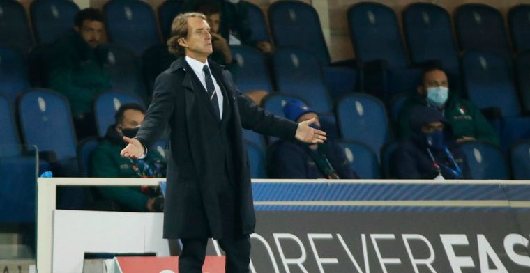Mancini vergeet Oranje in Nations League-poule: 'Met Polen strijden om koppositie'