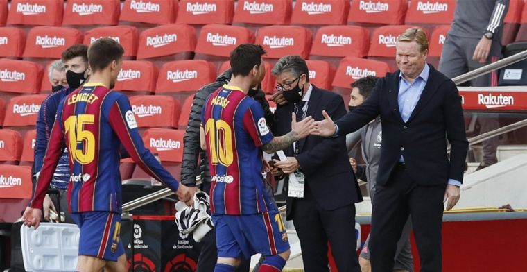 Crisissfeertje bij FC Barcelona: 'Koeman wisselde uit wanhoop'                    