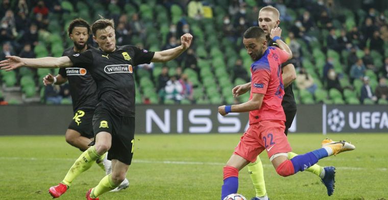 Complimenten voor Ziyech na treffer tegen Krasnodar: 'Dat geeft hem een boost'