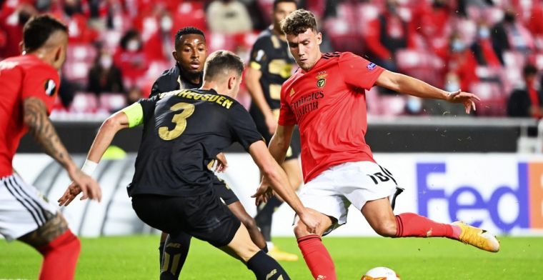 Standard verliest van Benfica na twee lichte penalty's voor Portugezen