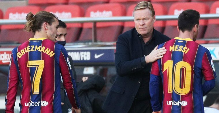 Koeman besluit Messi thuis te laten na gesprek: 'Twee momenten voor rust'