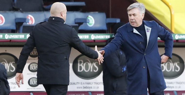 Burnley pakt punt tegen Everton en geraakt niet weg uit gevarenzone