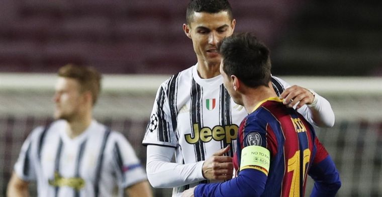 Ronaldo voert geen strijd met Messi: 'Dat zal hij andersom ook zeker zeggen'