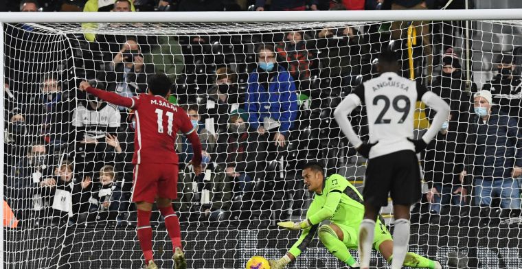Liverpool laat mooie kans liggen, gelijkspel tegen promovendus Fulham
