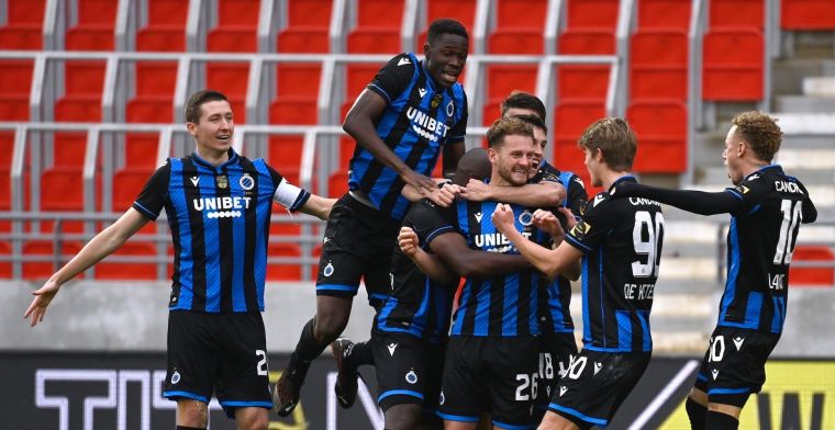 Club Brugge wint van FC Antwerp in onthoofde topper