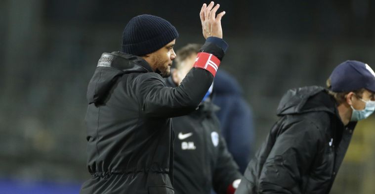 Kompany na winst Anderlecht: “Wij zijn geen ploeg die kan rekenen op vedettes”