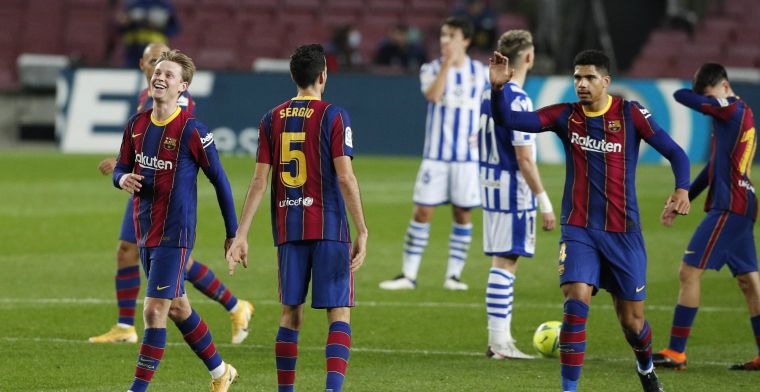 Barcelona pakt tegen Januzaj en Real Sociedad tweede overwinning op rij