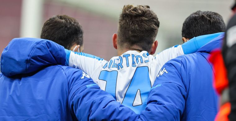 Lukaku schenkt Inter drie punten, Mertens met (zware?) blessure naar de kant