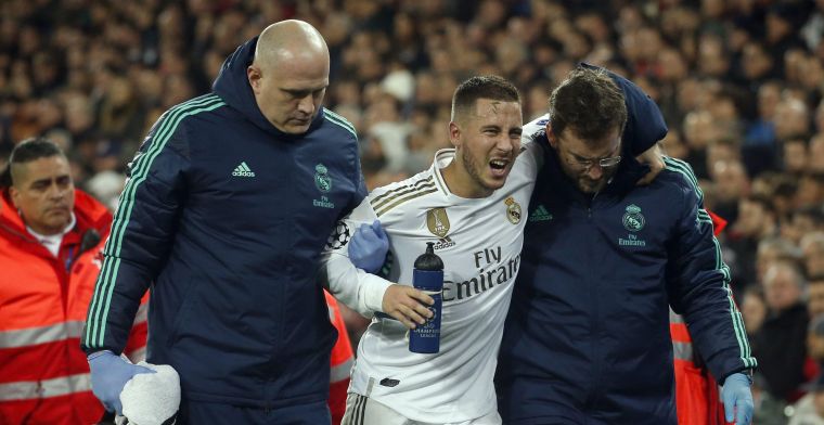 Real Madrid leeft op hoop: 'Hazard laat het hoofd niet hangen na nieuwe tegenslag'
