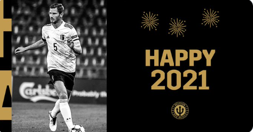 Nieuwjaar in de Belgische voetbalwereld: zo werd het nieuwe jaar 'gevierd'