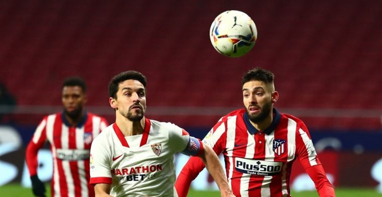 Atlético en Carrasco zetten titelambities in de verf met zege tegen Sevilla