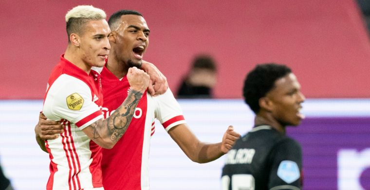 Ajax wint zwakke topper en verstevigt koppositie ten koste van Feyenoord