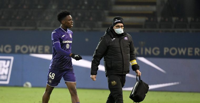 'Anderlecht heeft uitstekend nieuws over blessure van Sambi Lokonga'