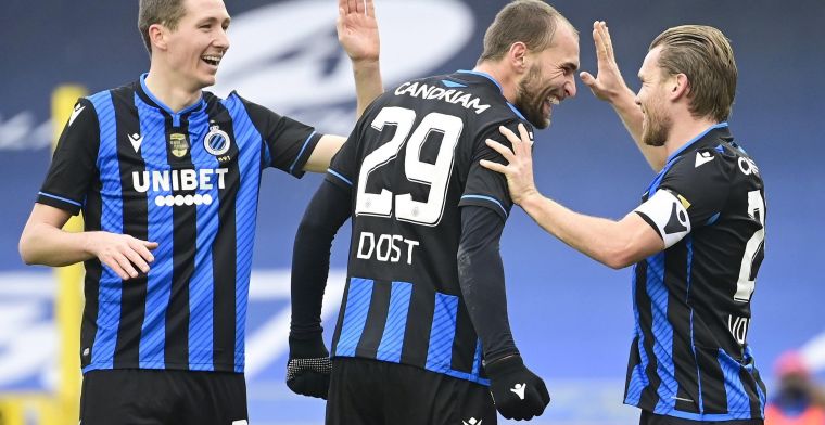 Dominant Club Brugge kent weinig problemen met Standard