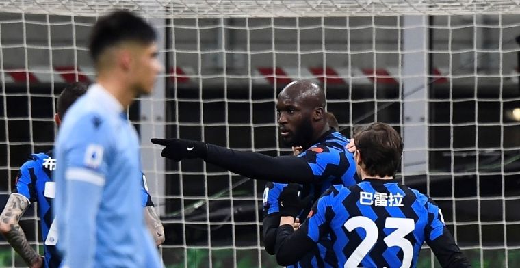 Lazio  legt het af tegen ontketende Lukaku: Inter neemt de Serie A-macht over