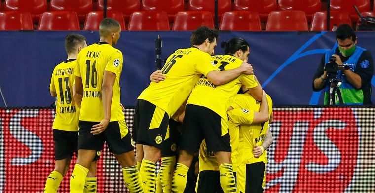 Dortmund wint van Sevilla, De Jong houdt dubbele ontmoeting nog spannend