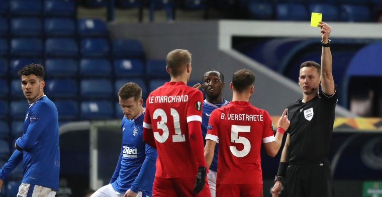 Antwerp met de billen bloot in Glasgow, Rangers wint met 5-2