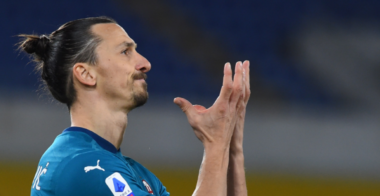 Slecht nieuws uit Milaan: AC Milan moet Zlatan voorlopig missen
