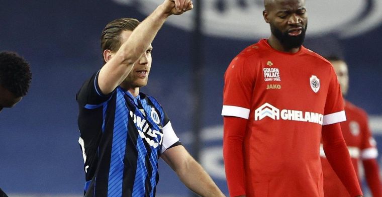Club Brugge nu al zeker van Europees voetbal door verlies van Royal Antwerp FC