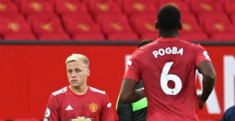 'Van de Beek moet vrezen voor speelkansen, Pogba keer terug bij Man United'
