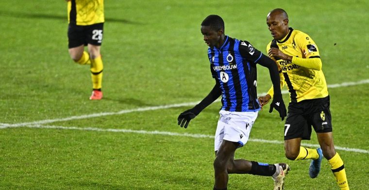 Club Brugge helemaal overtuigd: toptalent Mbamba (16) gepromoveerd naar A-kern
