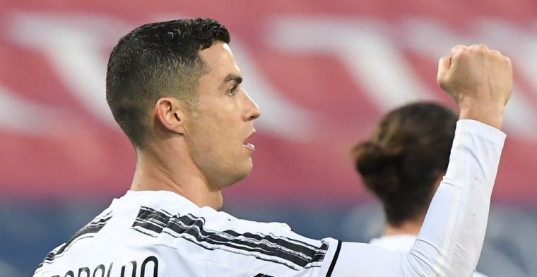 Ronaldo sluit horrorweek Juventus af met perfecte hattrick op Sardinië