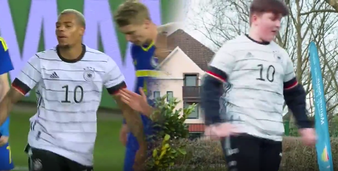 Duitsers gebruiken bijzondere video om Dorsh & Nmecha op te roepen voor het EK U21