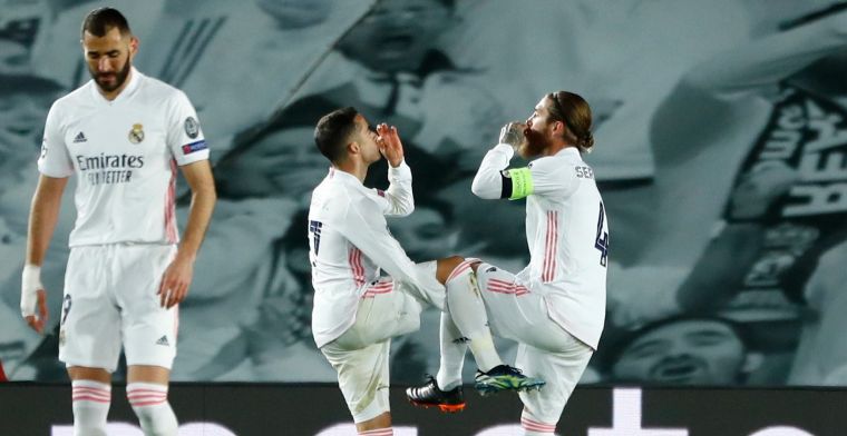 Real Madrid en Courtois plaatsen zich voor de kwartfinales van de Champions League