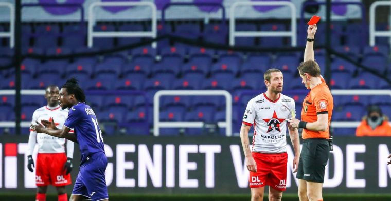 VAR Kop van Jut bij Essevee na verlies tegen Anderlecht, Dury ontevreden