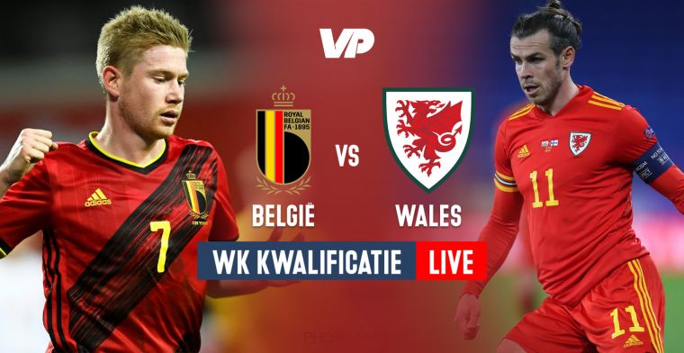 LIVE: België klopt Wales met 3-1
